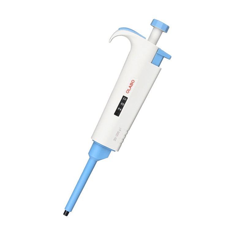 國產(chǎn)OLABO，B系列單道可調(diào)式移液器20-200μl