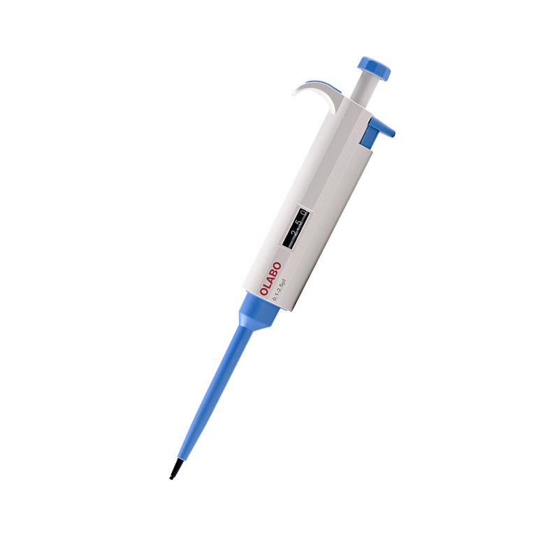 國(guó)產(chǎn)OLABO，A系列單道可調(diào)式移液器0.1-2.5μl