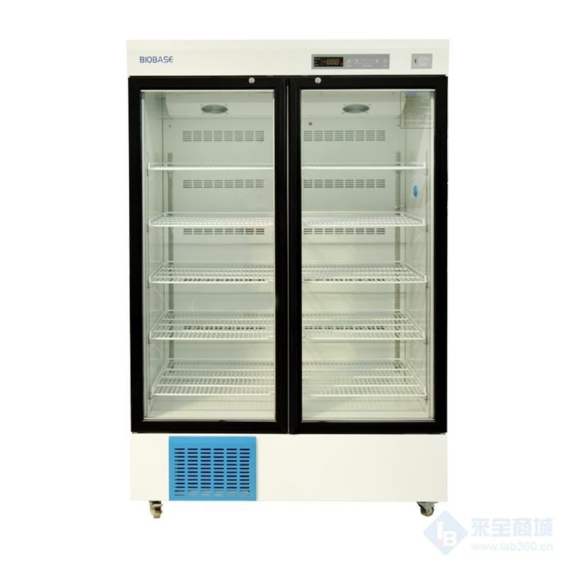 歐萊博BYC-1000雙開(kāi)門(mén)醫(yī)用冷藏箱_藥品試劑冷藏箱